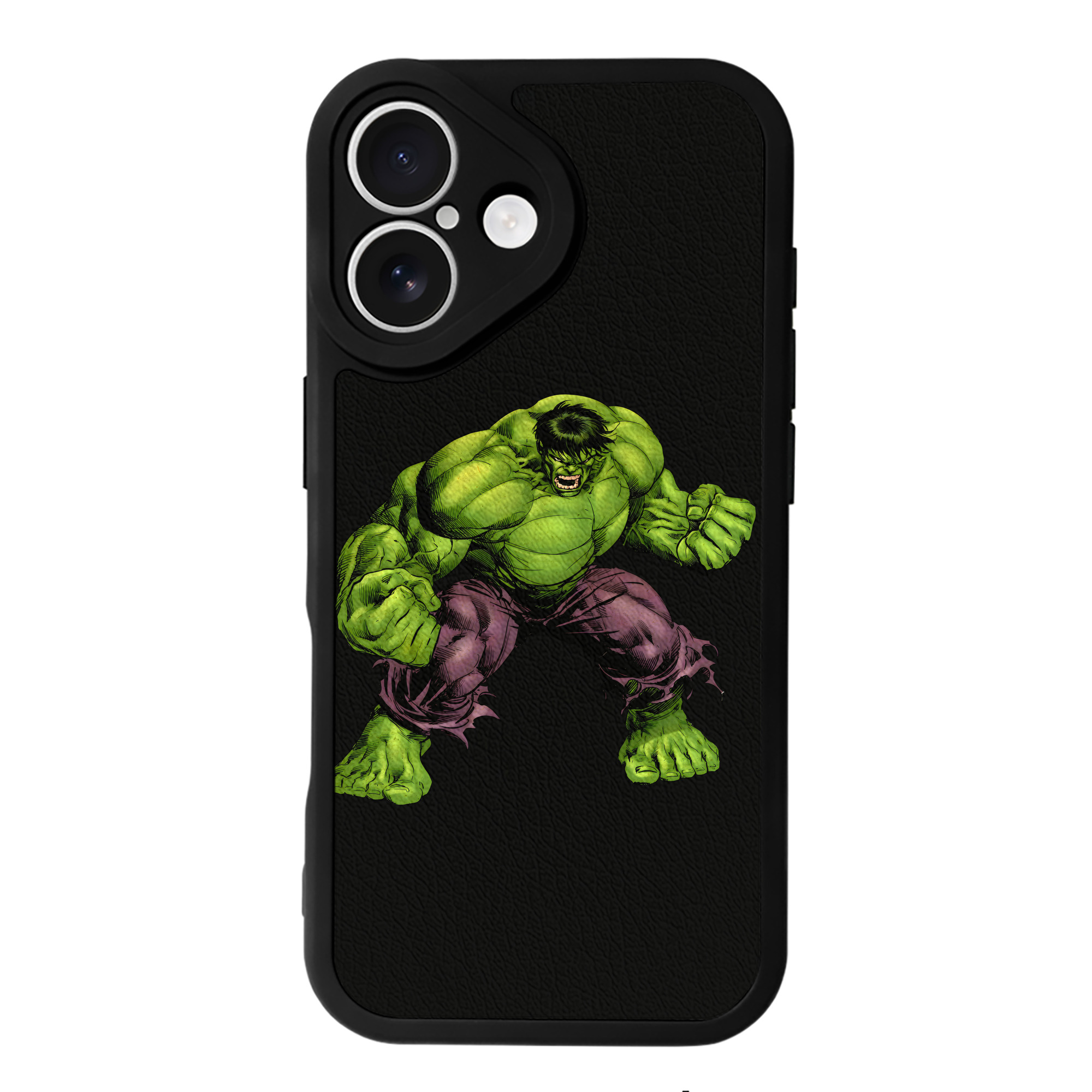 （画像用） アベンジャーズ The Avengers 【iPhone 16シリーズ対応】シリコンスマホケース（レザー調） 材質：シリコン